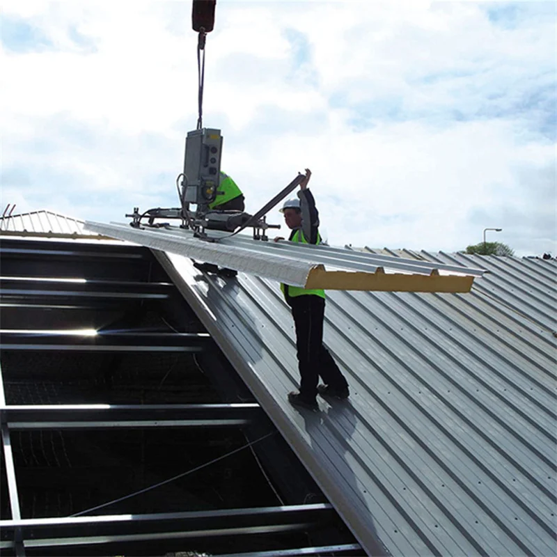 Modern Design EPS Sandwich Panels XPS Core Steel Aluminum Board Warehouse Building Roof Exterior Wall Insulation PROPOR Metal