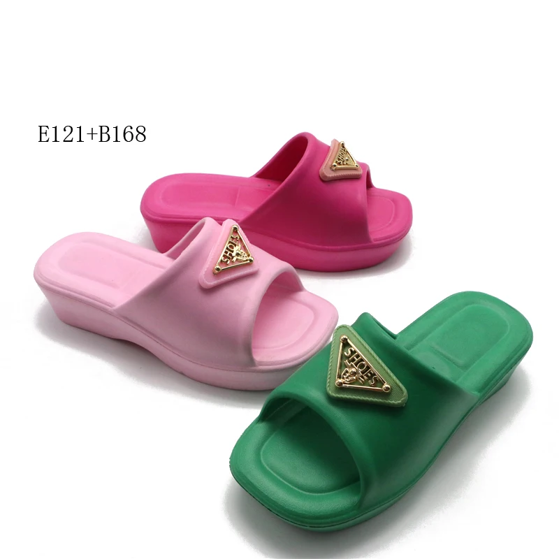 Heel Custom Sleeper Ladies Sandals Designers Home Slides Chappal Women Slide Slippers