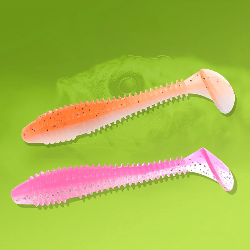 CWDR09B soft plastic fishing lure silicone fish lure set artificial soft baits fishing lure