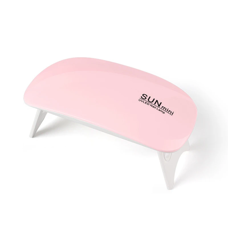 Wholesale Nail Equipment 6W Sun UV Gel Polish Dryer Curing Lamp Rechargeable UV Nail Lamp