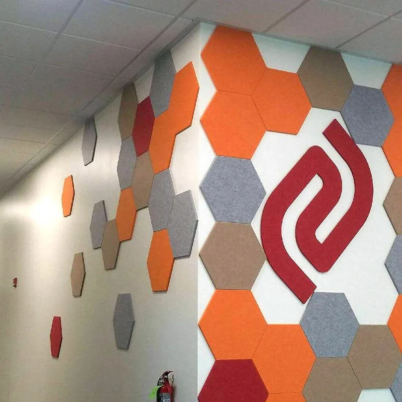 TOP Selling 100% PET Polyester Sound Insulation Board 9mm Soundproof Acoustic Panel