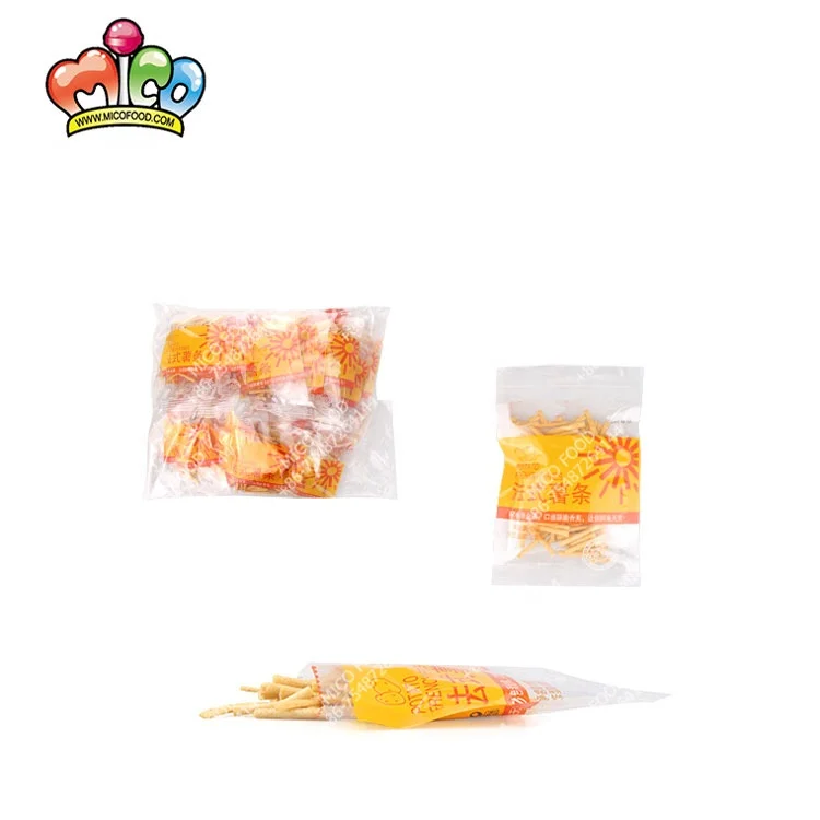 HALAL Mini crunchy puffed leisure potato chips in bag