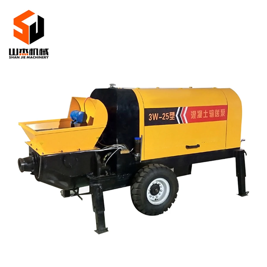 Alibaba China Mobile Concrete Mixer Pump Jzc350
