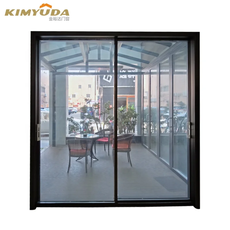 Commercial Kitchen Door Glass Profile Sliding Aluminum Windows Doors