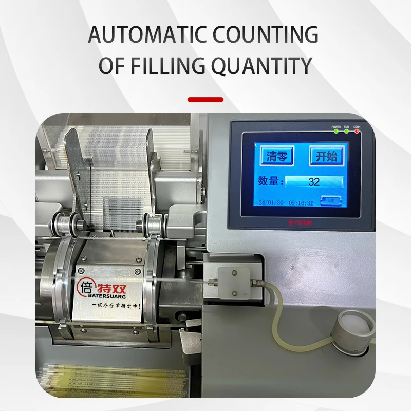 BTS frozen semen automatic filling and sealing machine 0.25/0.5ml straw for animal reproduction cattle horse sperm  veterinary