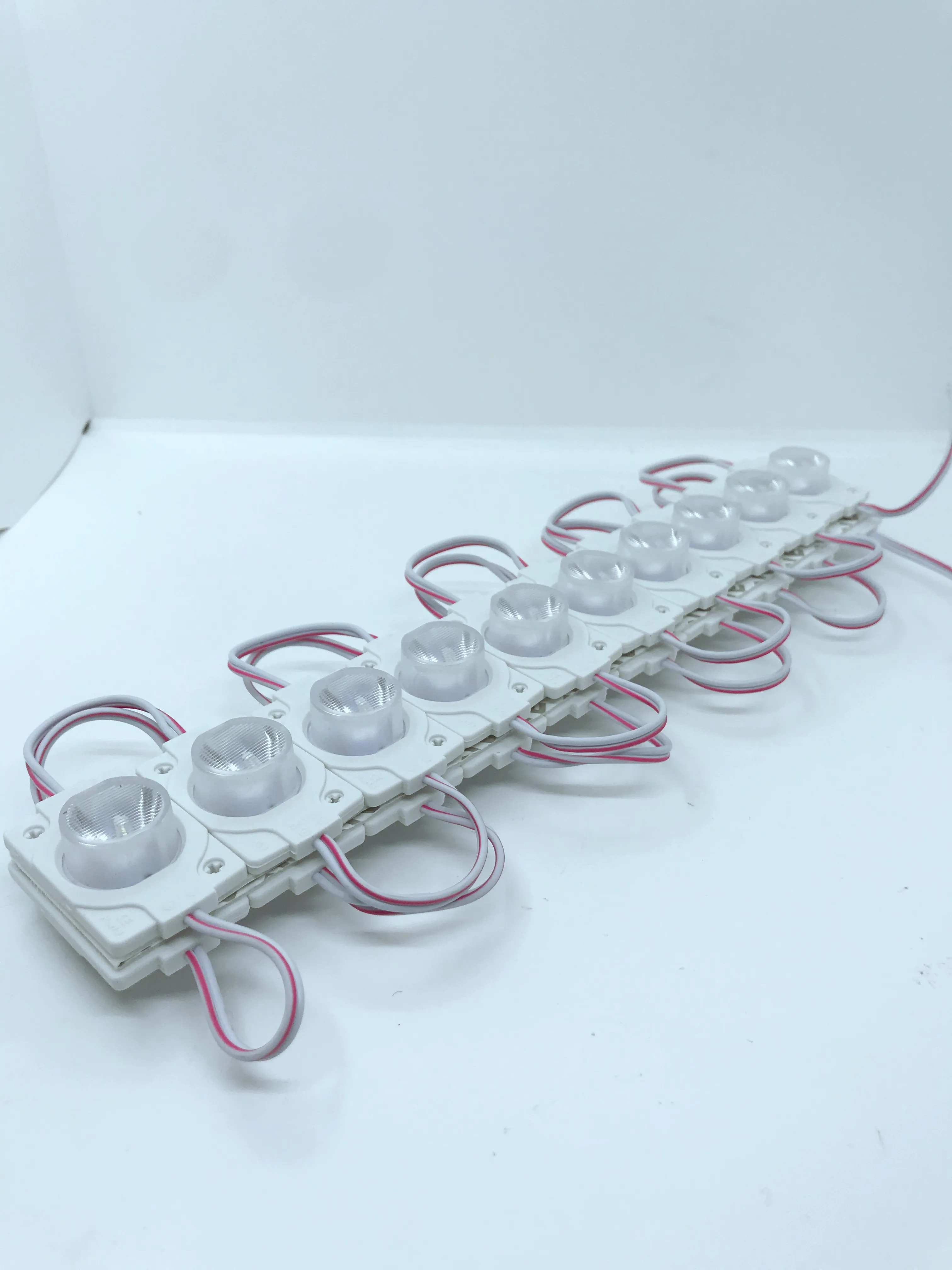 SMD2835 3030 ABS Injection Led Module With Lens For Side Light  DC12V/24V  kinds of   1 Chips 1.5W LED  Module