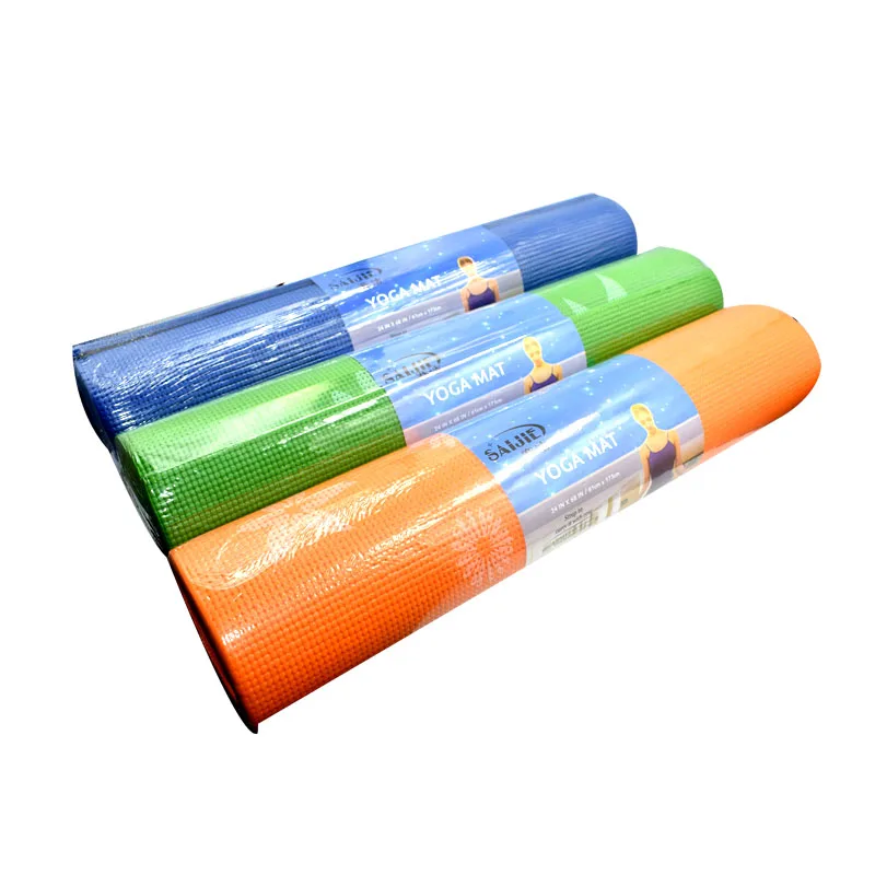 
china factory custom sizeEco Friendly Exercise White PVC Yoga Mat With Bag 