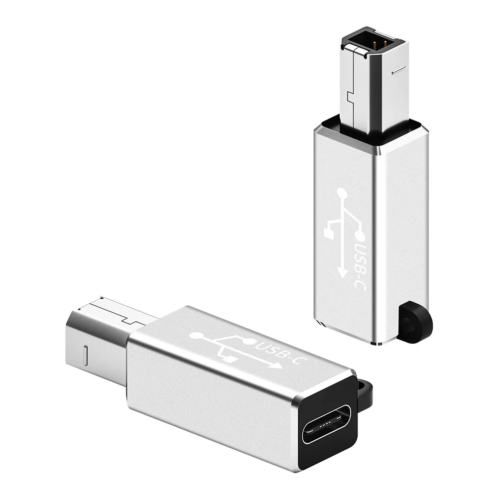 Amazon Hot Aluminum Alloy Adapter Type C To USB Midi Interface Cord Adapter USB C Female To MIDI Male Connector Adapter For Elec