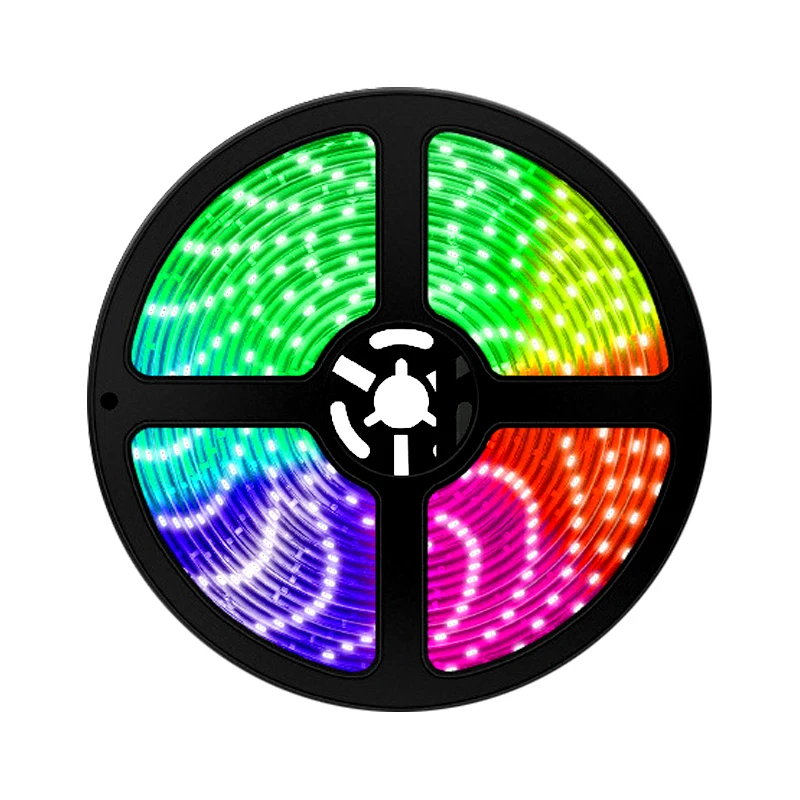 Smart Lights Christmas Decoration Google Aleaxa IP65 10W/M DMX512 Programmable Flexible RGB LED Strip Light