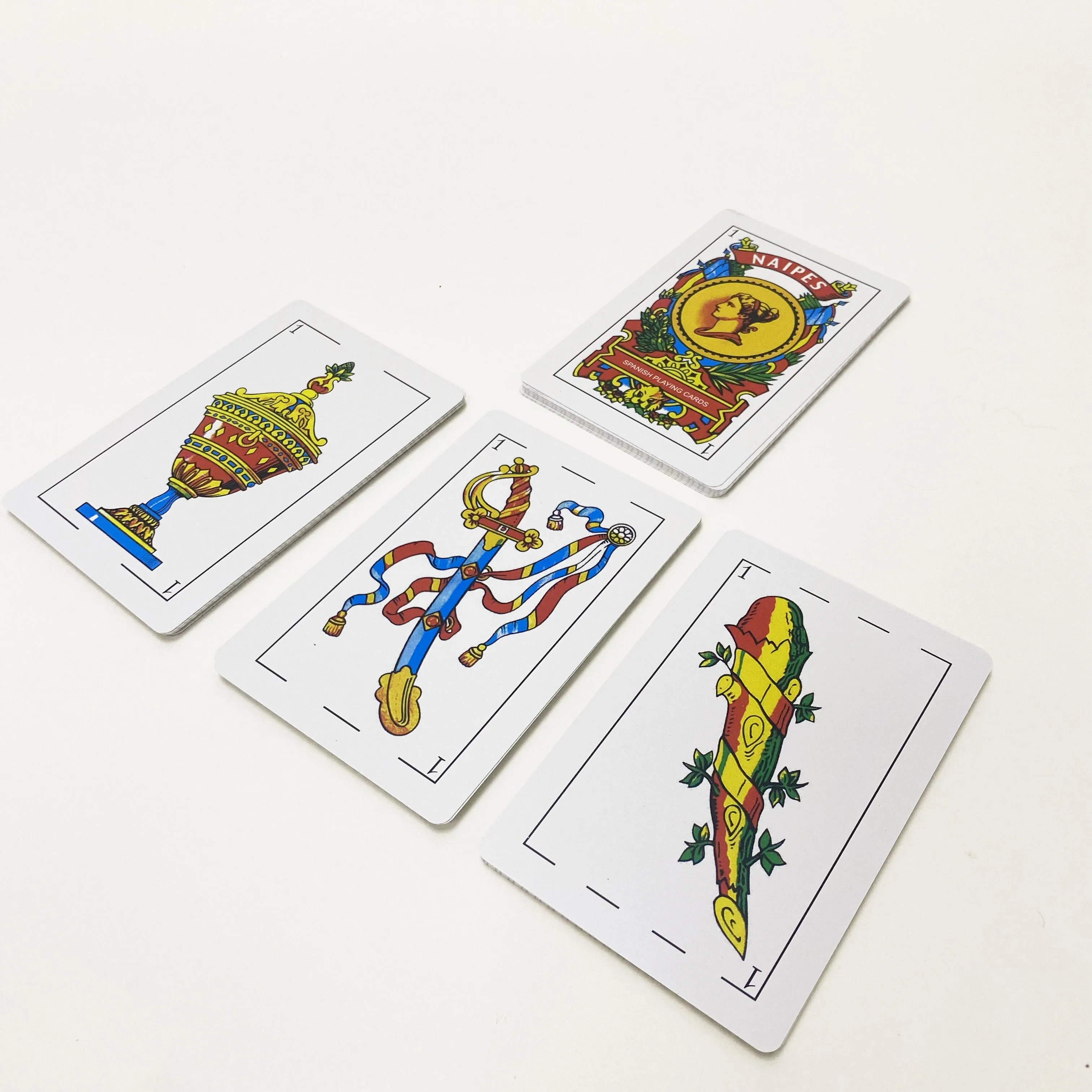 Free Sample Spanish PVC Customize Playing Card