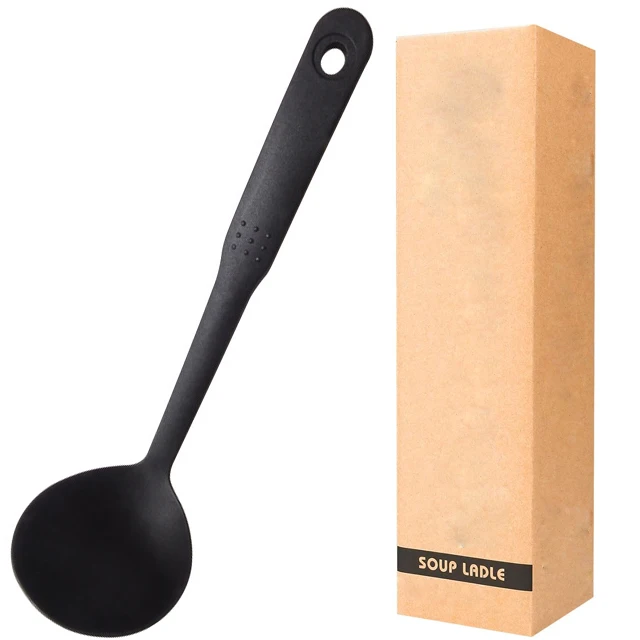 Nylon kitchen utensils plastic soup ladle for kitchen accessories