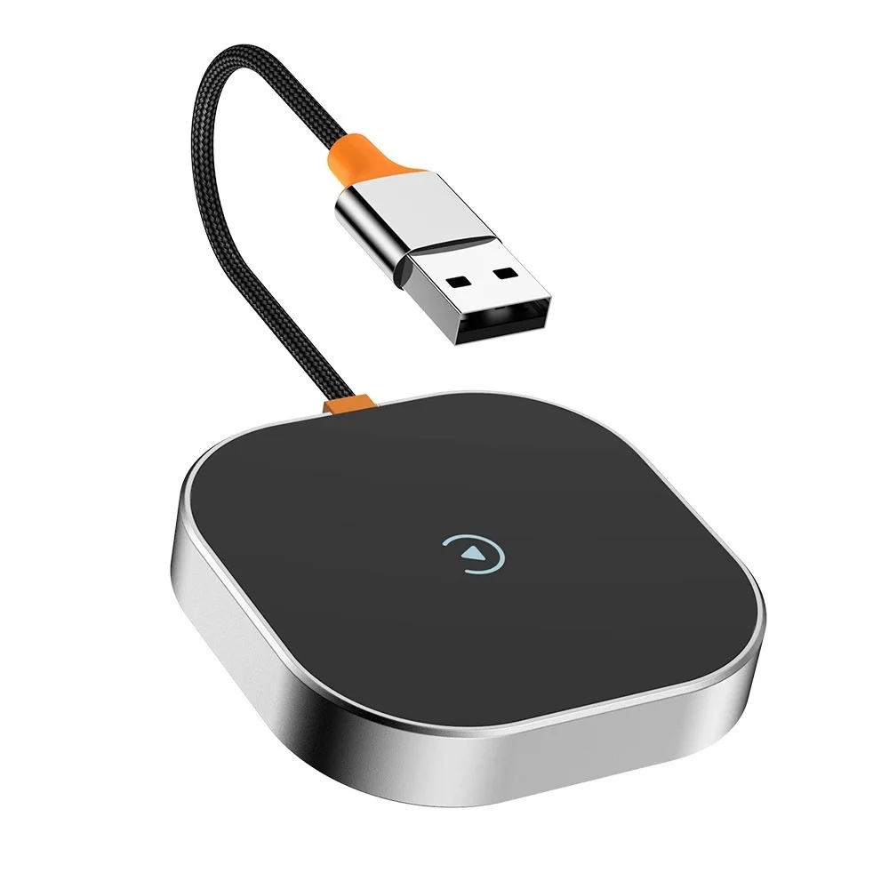 Wireless CarPlay Adapter Dongle USB Wireless Carplay Android Auto Adapter 2 in 1 Mini Box Plug&Play Wireless Dongle