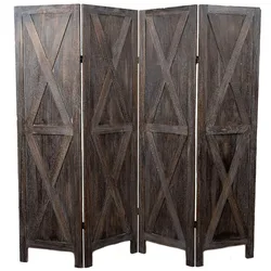 Premium Temporary Rustic Home Room Wall dividers and Folding Privacy Screens for Rooms