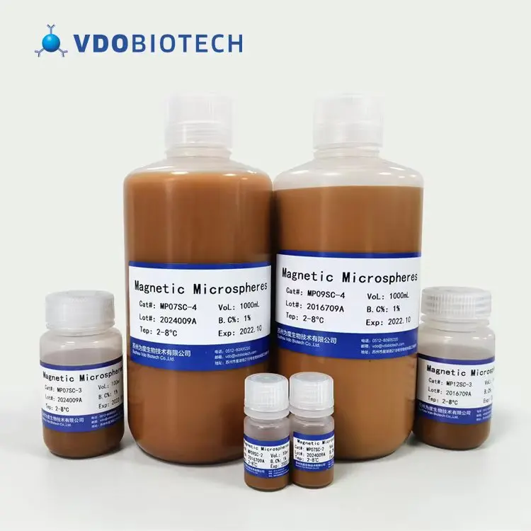 1L DNA Purification Magnetic Bead Magnetic Nano Microspheres