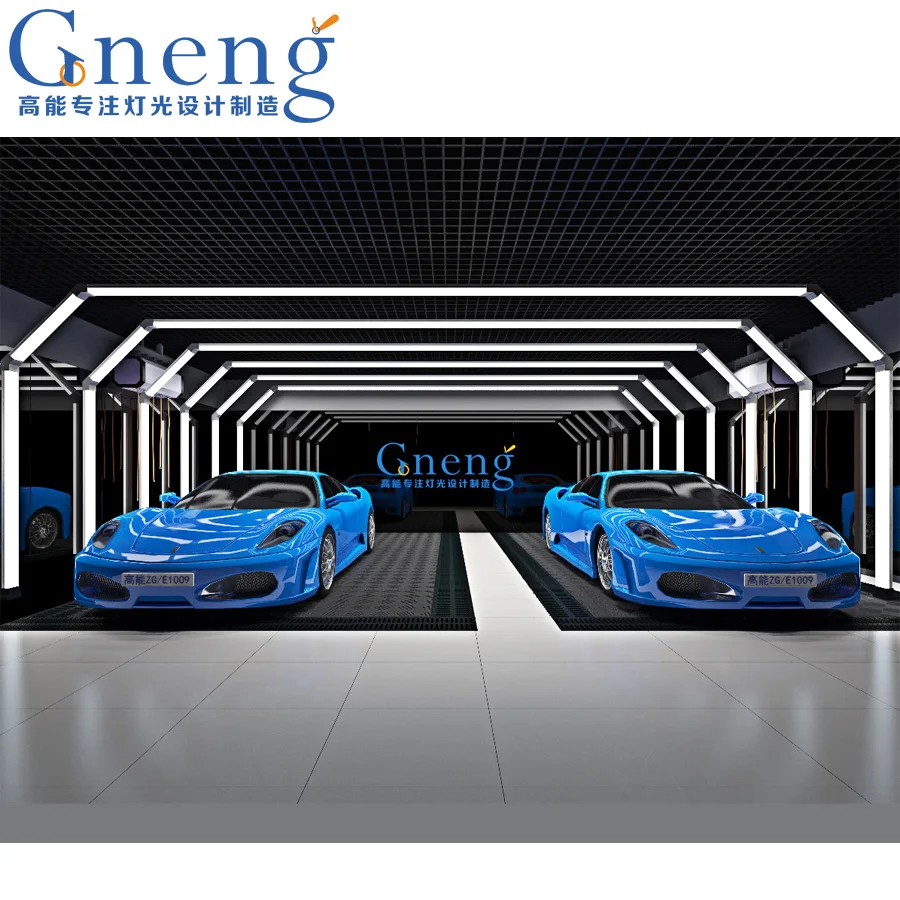 ZG/E1009 auto car wash tunnel car showroom lamp professional car care equipmentled workshop light