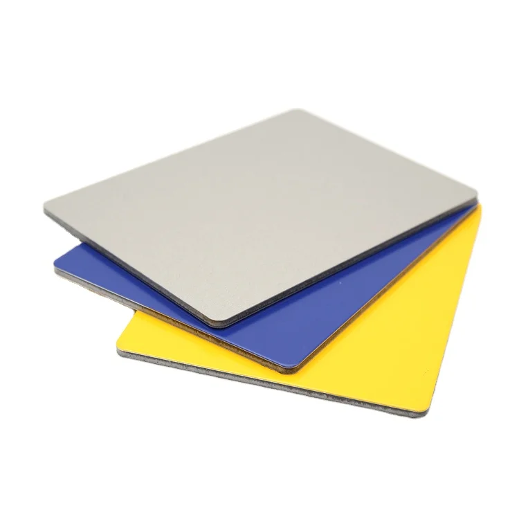 Alumetal 3mm 4mm Alucobond with Aluminium Composite Panel Price List 4ft x 8ft 3003 ACP Sheets Board