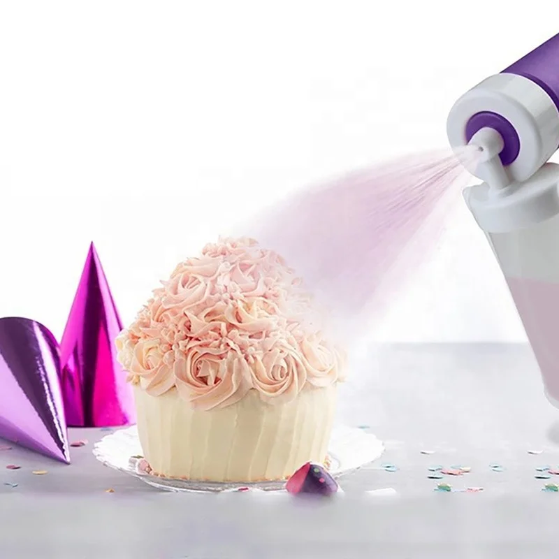 Coloring Pastry Air Brush Spray Dusting Gun Multi-Purpos Baking Manual Airbrush For Cakes
