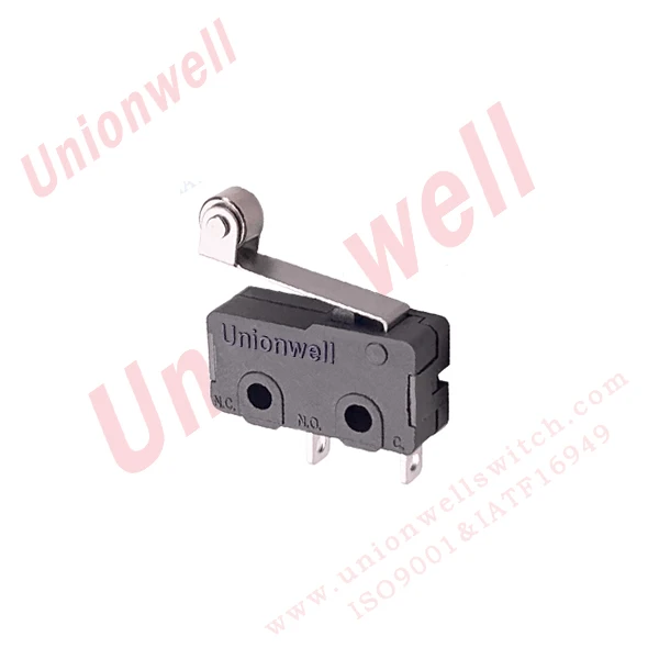 Unionwell 0.1A,5A 10A 125/250V  25T125  G605 Series Miniature Micro switch Gas Stoves limit switch type microswitches
