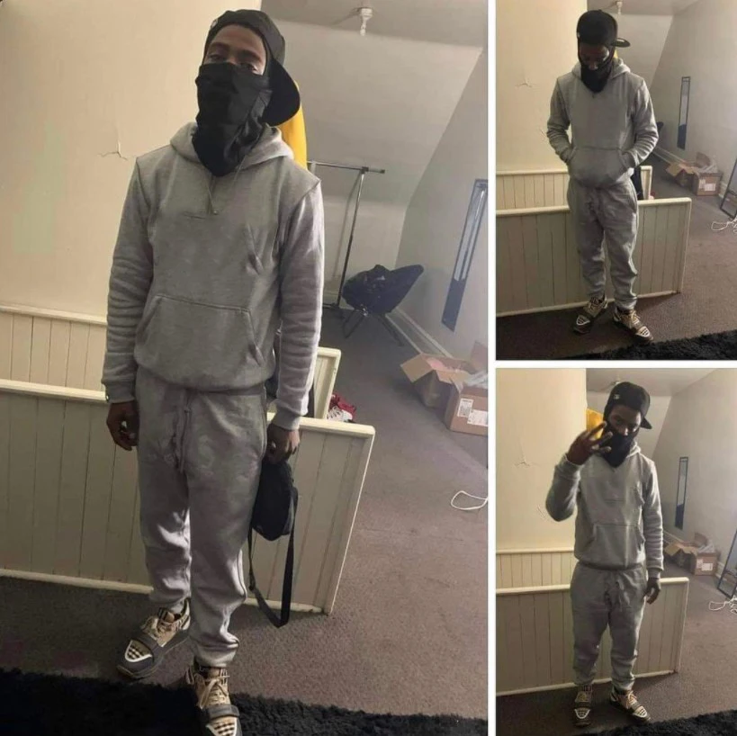 Private Label 2022 Couples Hoodie and Joggers Two Pieces Tracksuit Set Reflective Unisex Sweatsuits