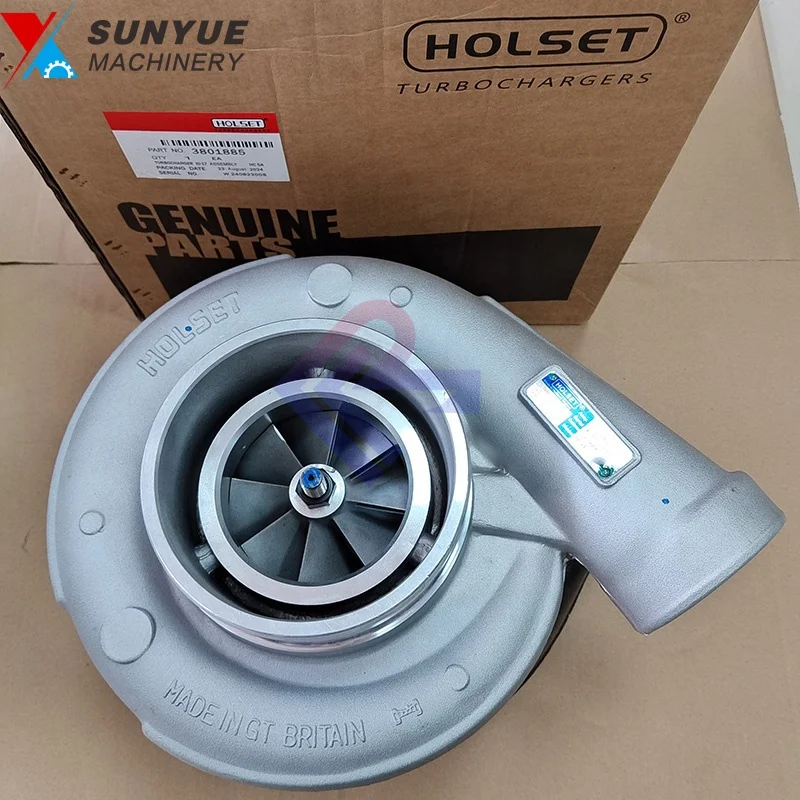 Turbocharger HC5A Turbo 3594040 3594041 3594042 3524451 3801885 Turbo Charger For Engine KTA38 KT38