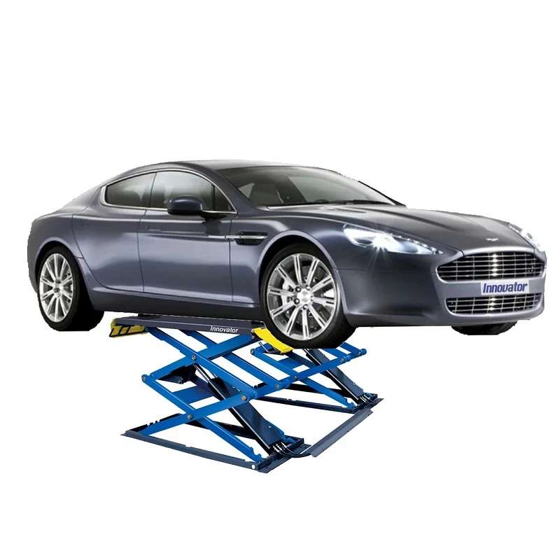 On Ground Auto Automotive Lift Air Hydraulic Garage Car Lift Scissor Full Rise Scissor Lift
