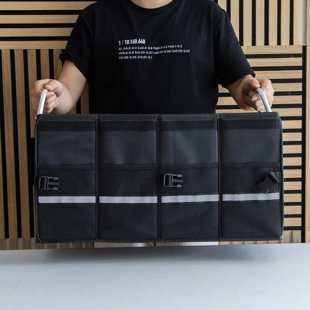 Foldable Trunk Organizer for Car - Large-Capacity Car Organizer for SUVs & Sedans