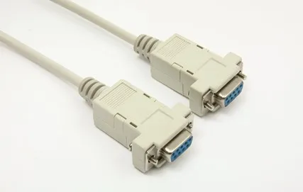 
LSC031: NULL MODEM CABLE,DB9M/DB9M 