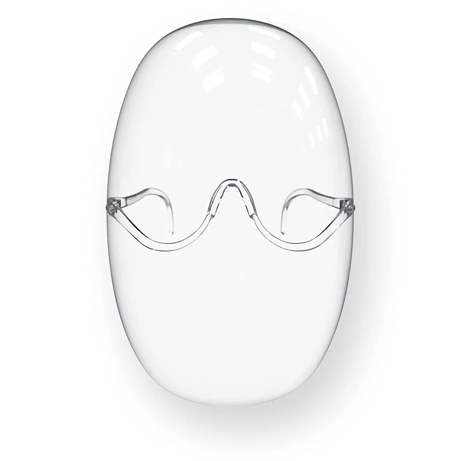 Shemax Full Face diving mask,Antifog Face Shield All-Round Protection,Lightweight Transparent Shield With Spectacle Visor