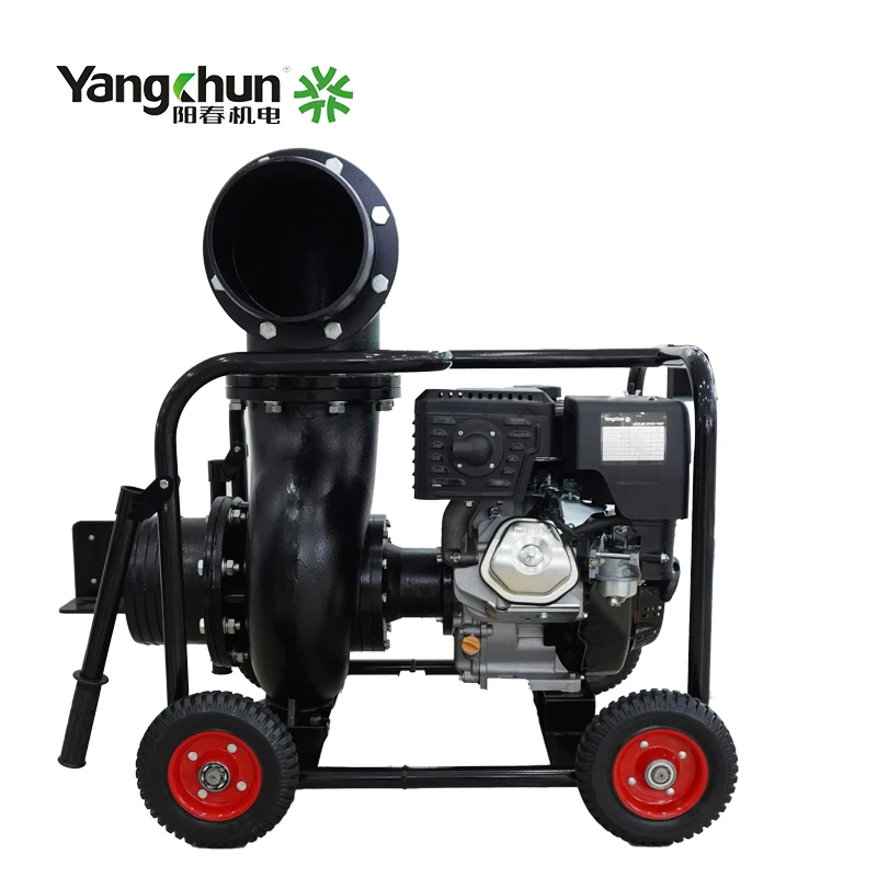 Energy Saving Anticorrosion Portable Gasoline 192F Engine Centrifugal Water Pump With Wheel