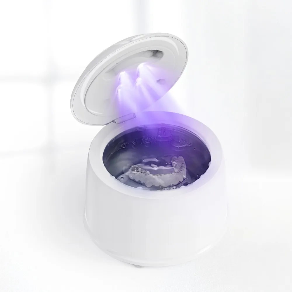 200ml Mini UV Ultrasonic Cleaner Ultrasonic Bath For Cosmetic Brush