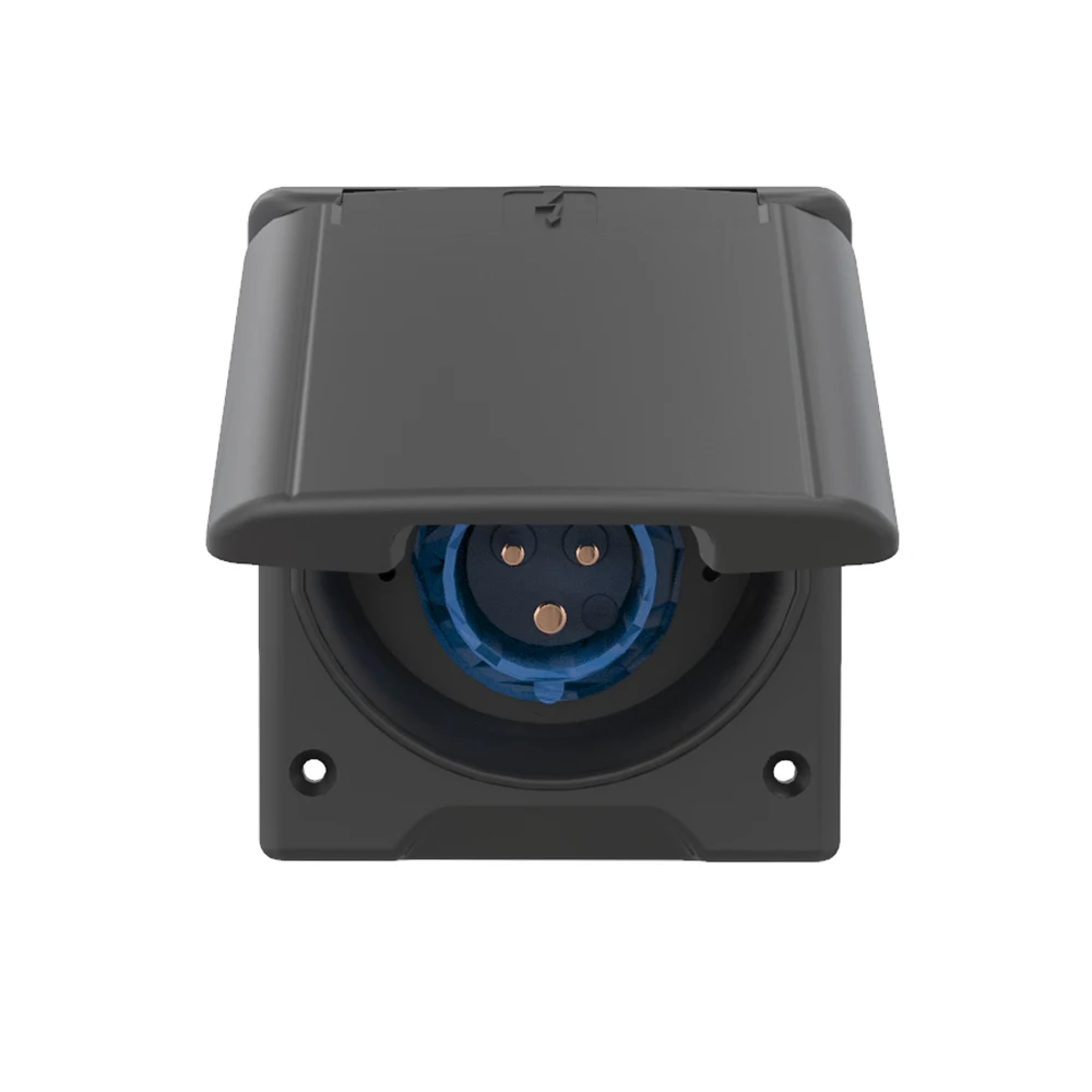 High Quality Universal RV Marine Parts Accessories of 3 Pins 16A Power Inlet