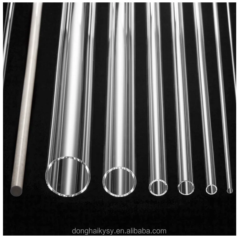 Top Factory Supply Heat Resistant Quartz Glass Tube/Quartz Capillary Tube