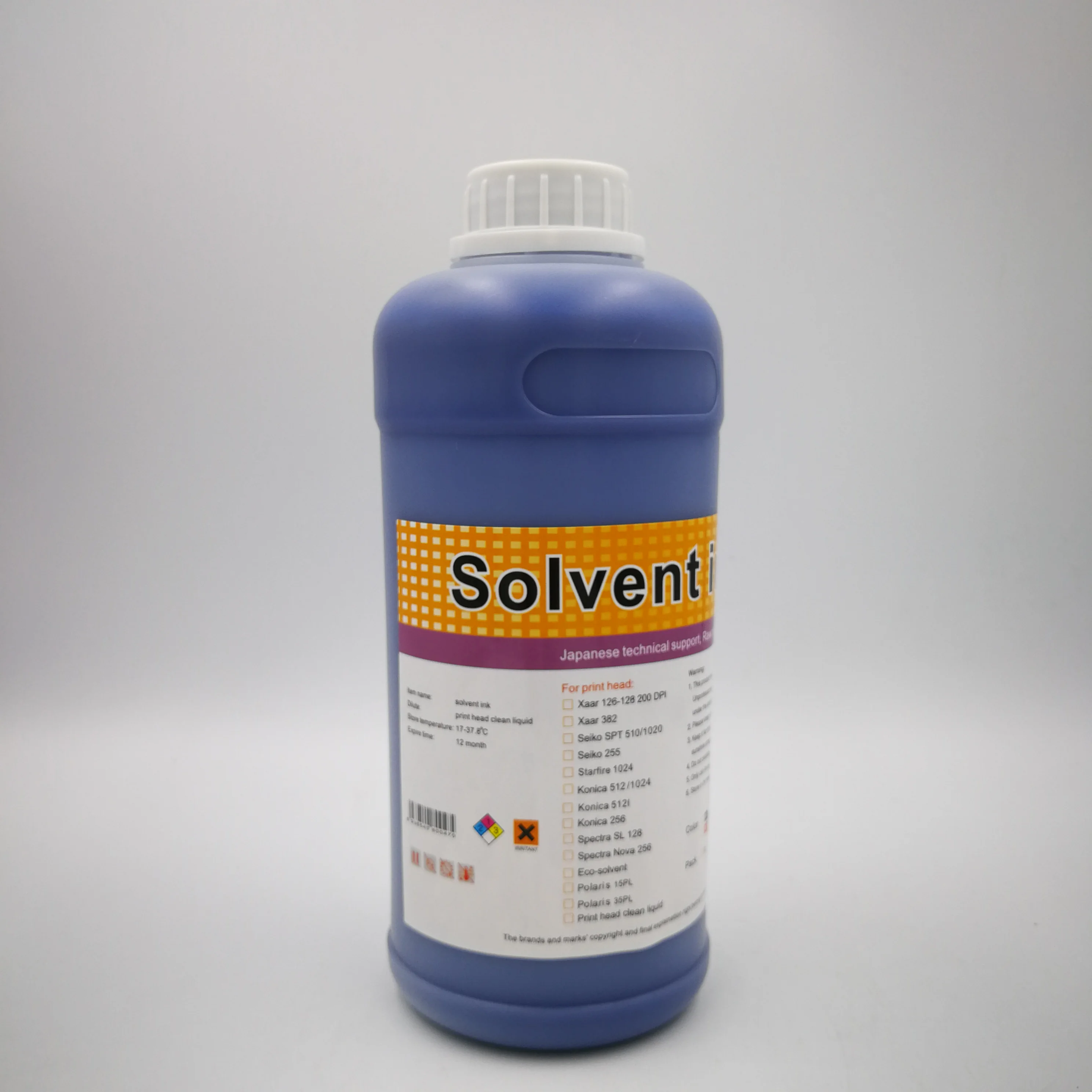 Solvent Tintas for SPT 510 /35pl Printhead phaeton sk4 solvent ink used for seiko sk4 ink