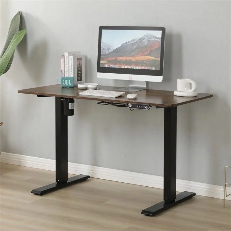 48inch 55inch 59 inch customized  size four memory buttons smart steel office stand up desk computer workstation