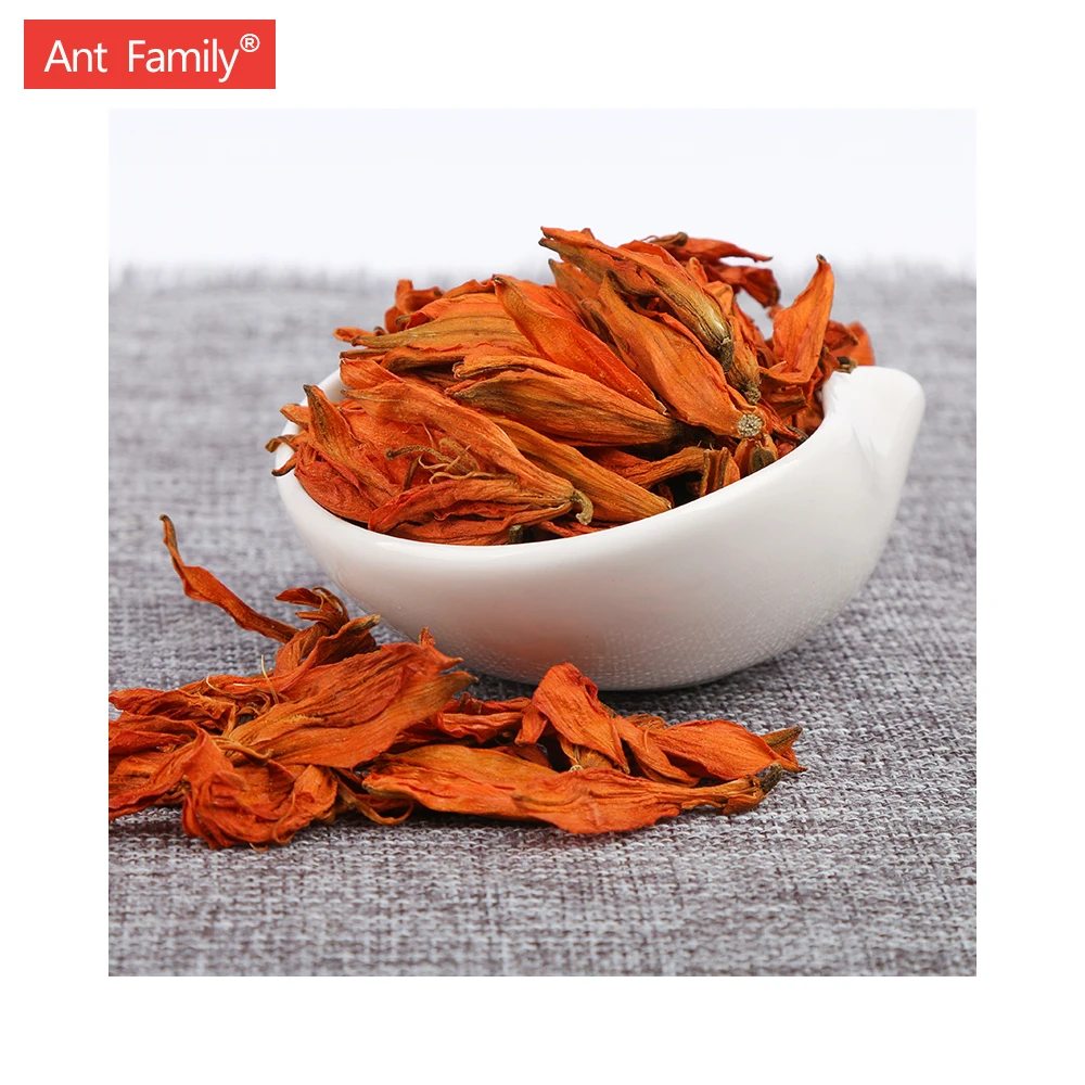 Chinese Herbal Tea Fragrant Natural Greenish Lily Flower Tea