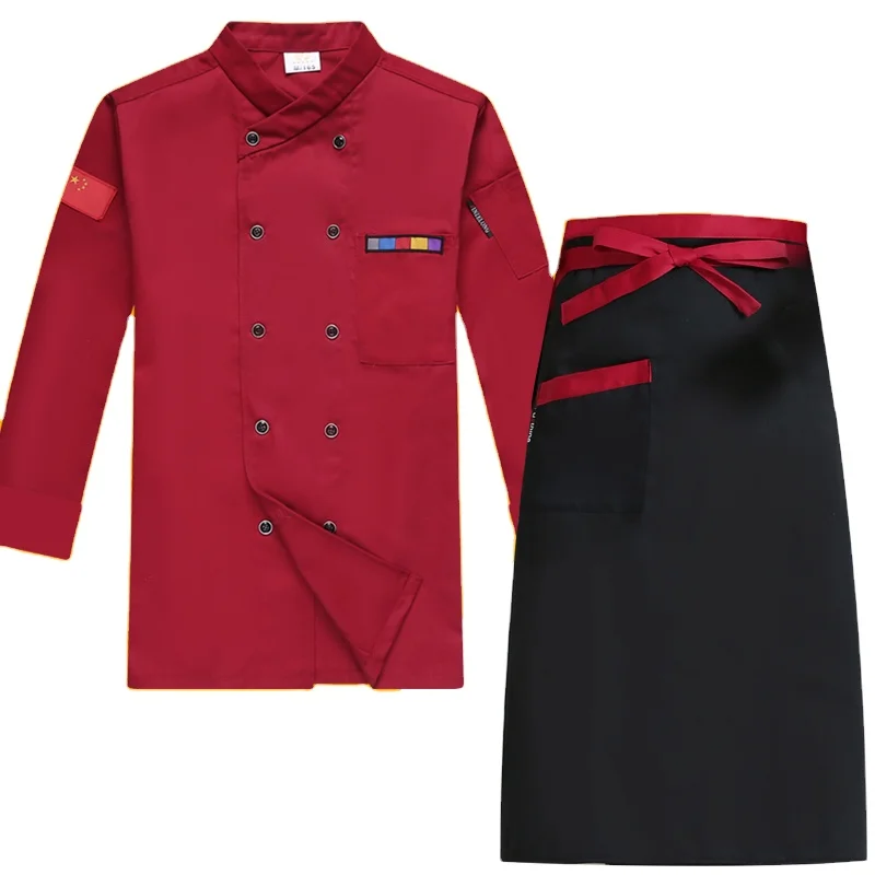 Long / Short Sleeve Chef Uniform Factory Wholesale Chef Clothes Chef Coat Uniform