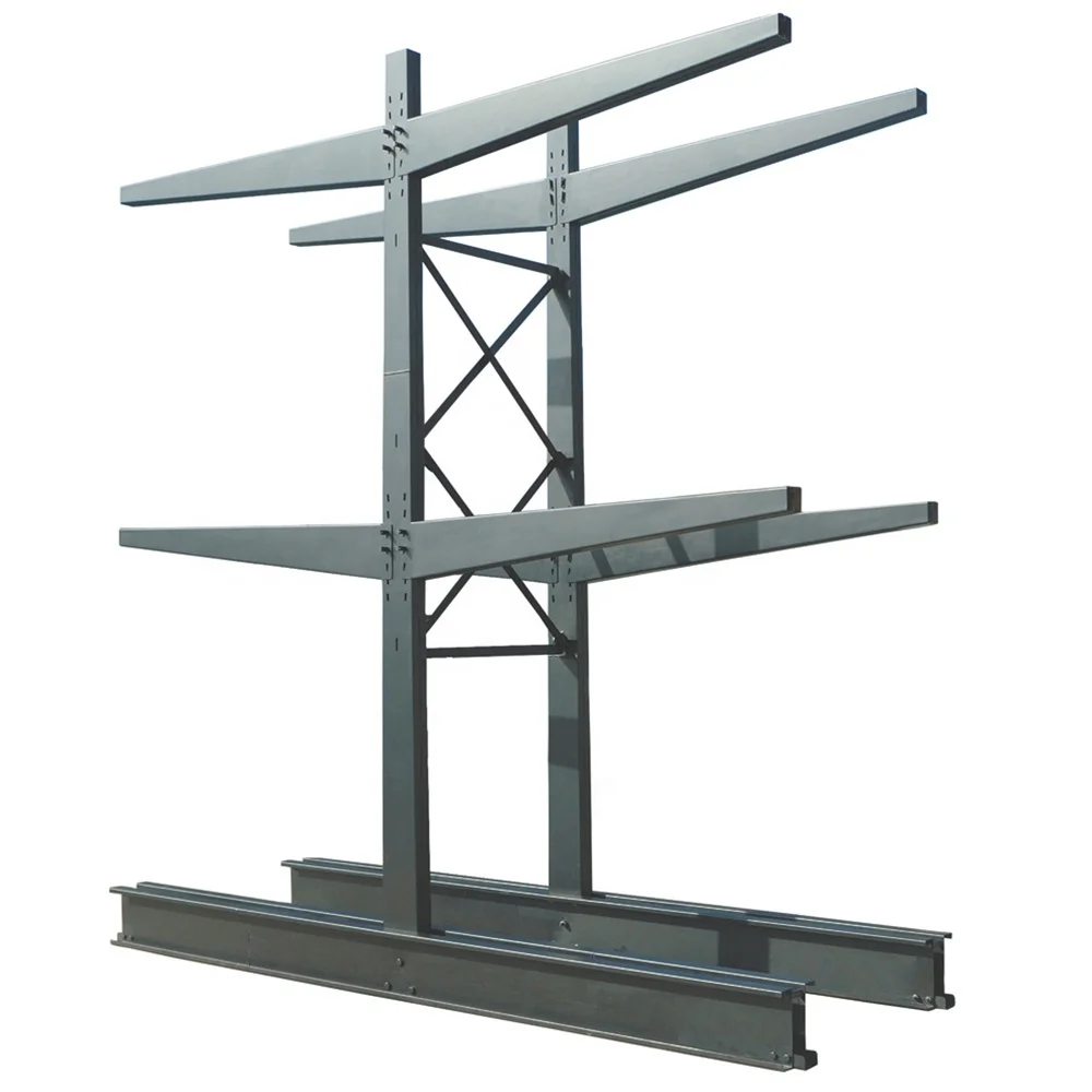 Customized Warehouse Heavy Duty Steel Storage Rack Car Cantilever Pallet Rack Shelf System