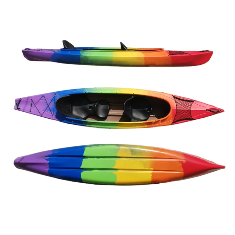 High Quality Multiple Styles Custom Ocean 2 Seat Sea Touring Colourful Kayak For Outdoor