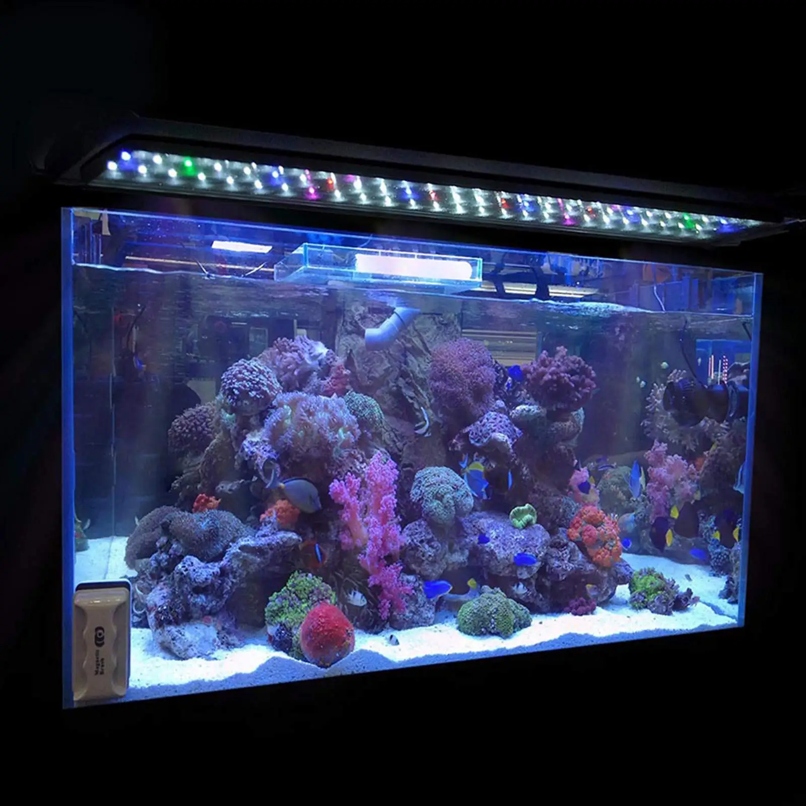 LED aquarium light fish tank full spectrum blue light coral water grass tank  landscaping plant lighting