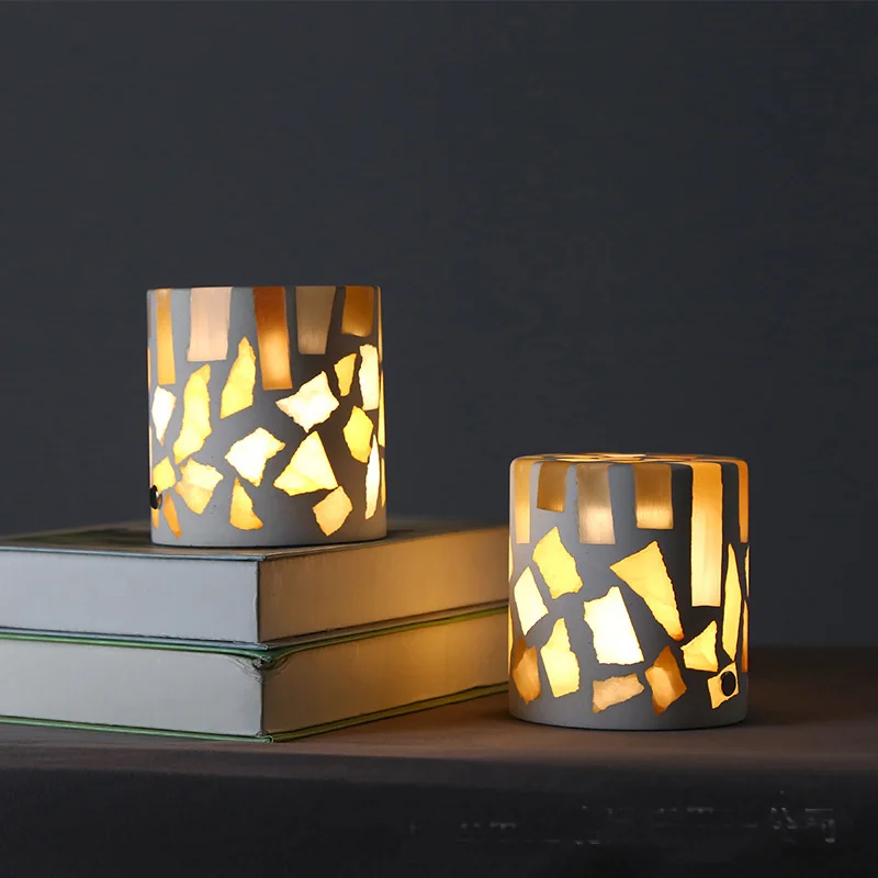 Natural Ore Atmosphere Night Light Charging Sensor Girl Living Room Gift Box Bedroom Lamp INS Hot Sale Night Light