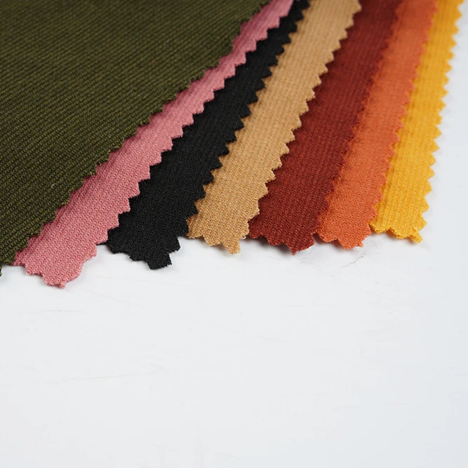 India market hot sale 340gsm polyester spandex knitted ponte de king roma fabric for garments and pants trousers