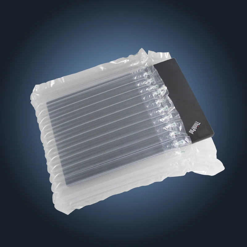 2022 New Customized Laptop Packaging Material Air Column Bag Protective Package Inflatable Wrap Pack Bubble Bag