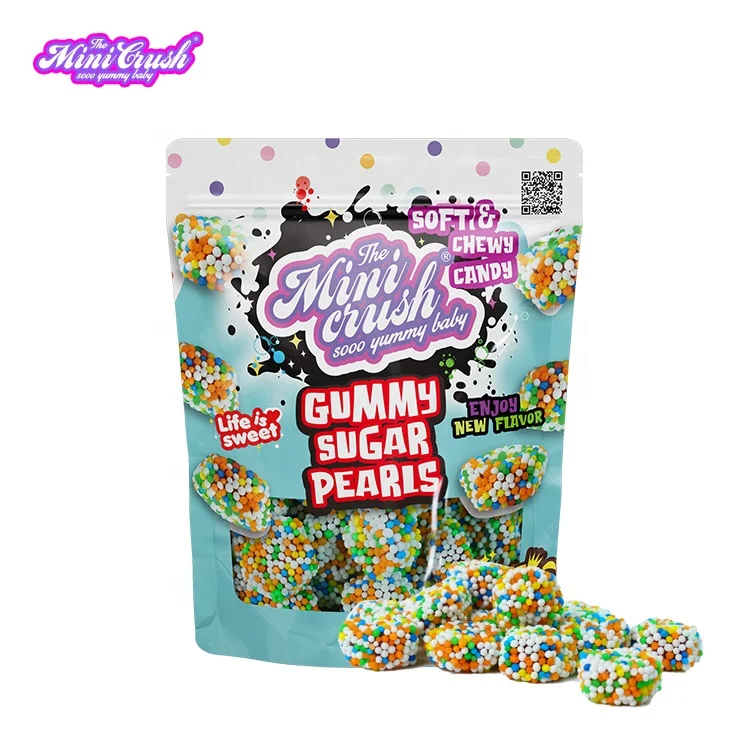 Candy Supplier Wholesale Mix Fruits Assorted Gift Packing Chewy Fruit Sweet Cartoon Low-Sugar Bulk Gummy Clusters Candy