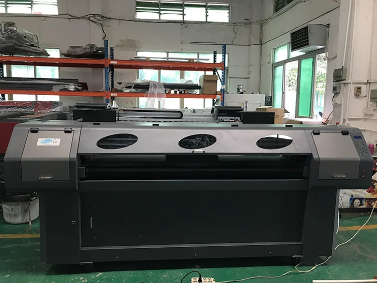 LANSONG UV1900 Large Format Multifunctional UV Flatbed Printer T Shirt Printing Machine Inkjet Printer Automatic Printing A4 300