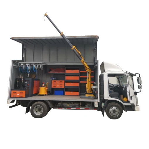 Manufacture construction machinery sinotruck maintenance outdoor equipment mobile service vehicle truck for sale
