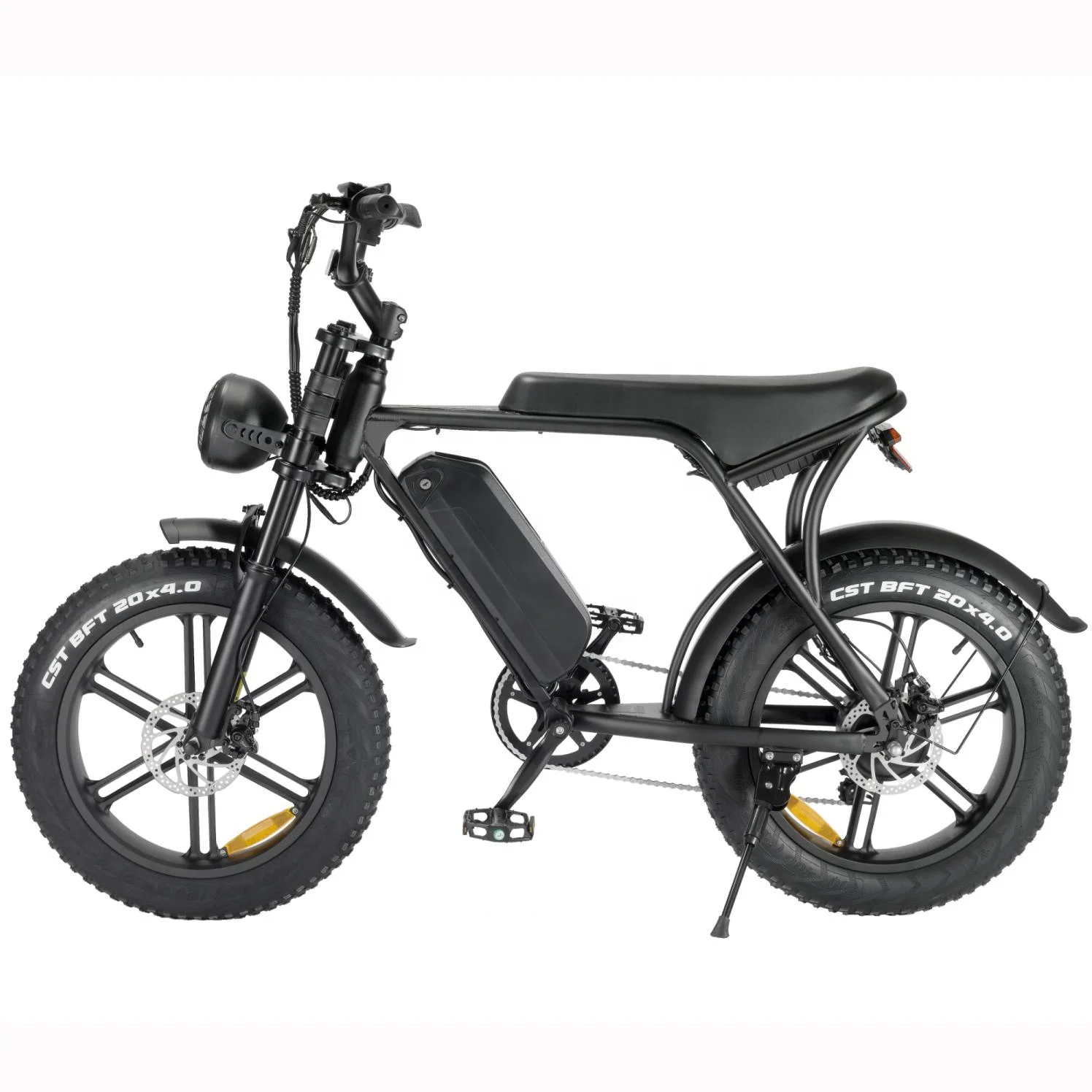 European warehouse New Popular Electric Mountain Bicycle 250w-750w Mobility V8 20Inch Fat Tire Electric Road Bikes For Adult