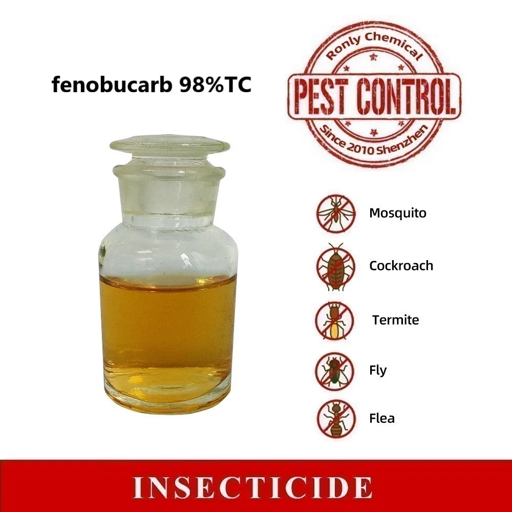 Инсектицид фенобукарба 98% TC Высокая чистота технический материал для борьбы с вредителями cas 3766-81-2 Лучшая цена BMPC фенобукарб