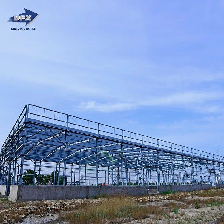 Custom Steel Structure shed Fabrication design Company Metal Steel Structure Warehouse Building