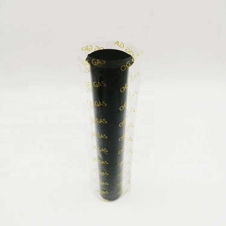 Clear with gold logo Perforated Shrink Bands Heat Shrink Wrap Film Shrink Seal Bands for tube