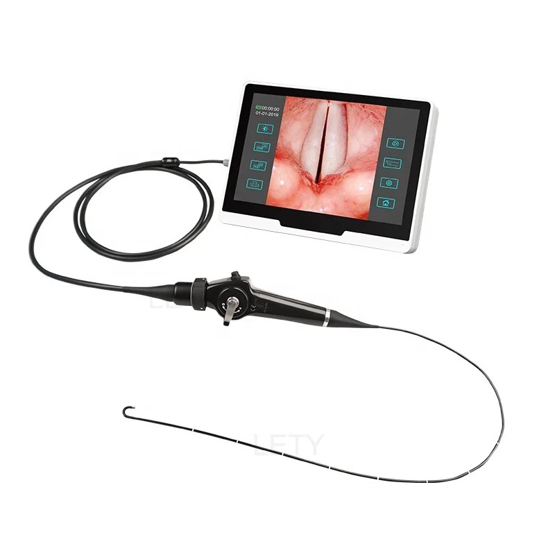 Гибкий видео Ларингоскоп оборудование для интубации электронный бронхоскоп Ларингоскоп
